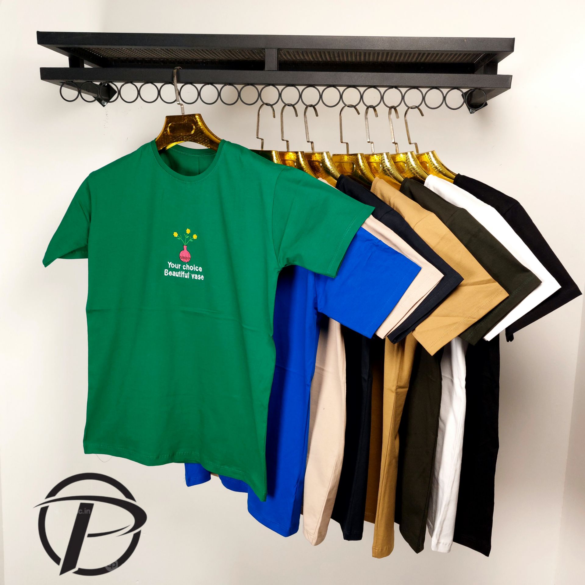 تیشرت نخ پنبه زنانه  قواره بزرگ