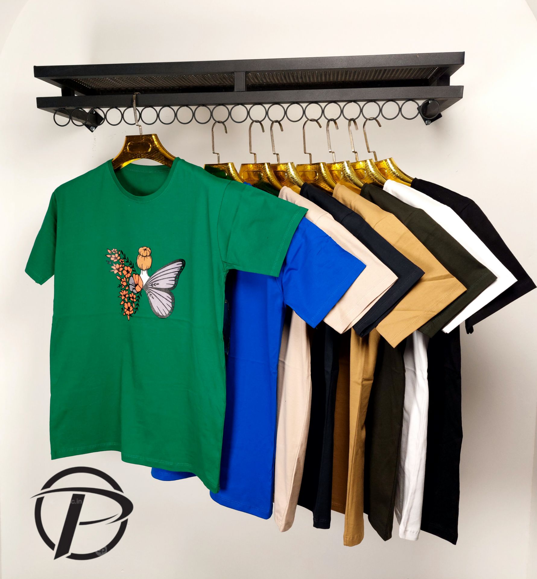 تیشرت نخ پنبه زنانه قواره بزرگ