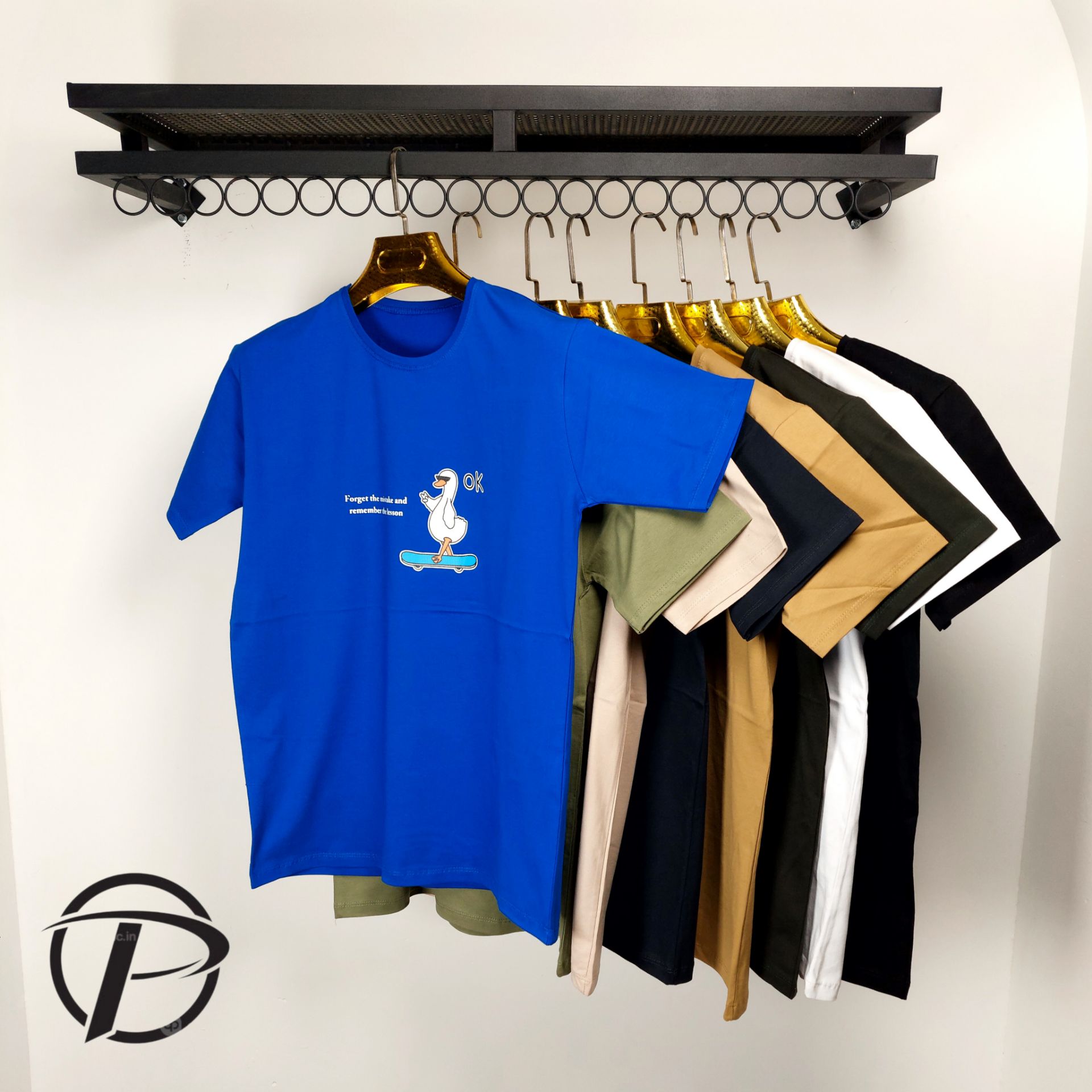 تیشرت نخ پنبه  قواره بزرگ زنانه