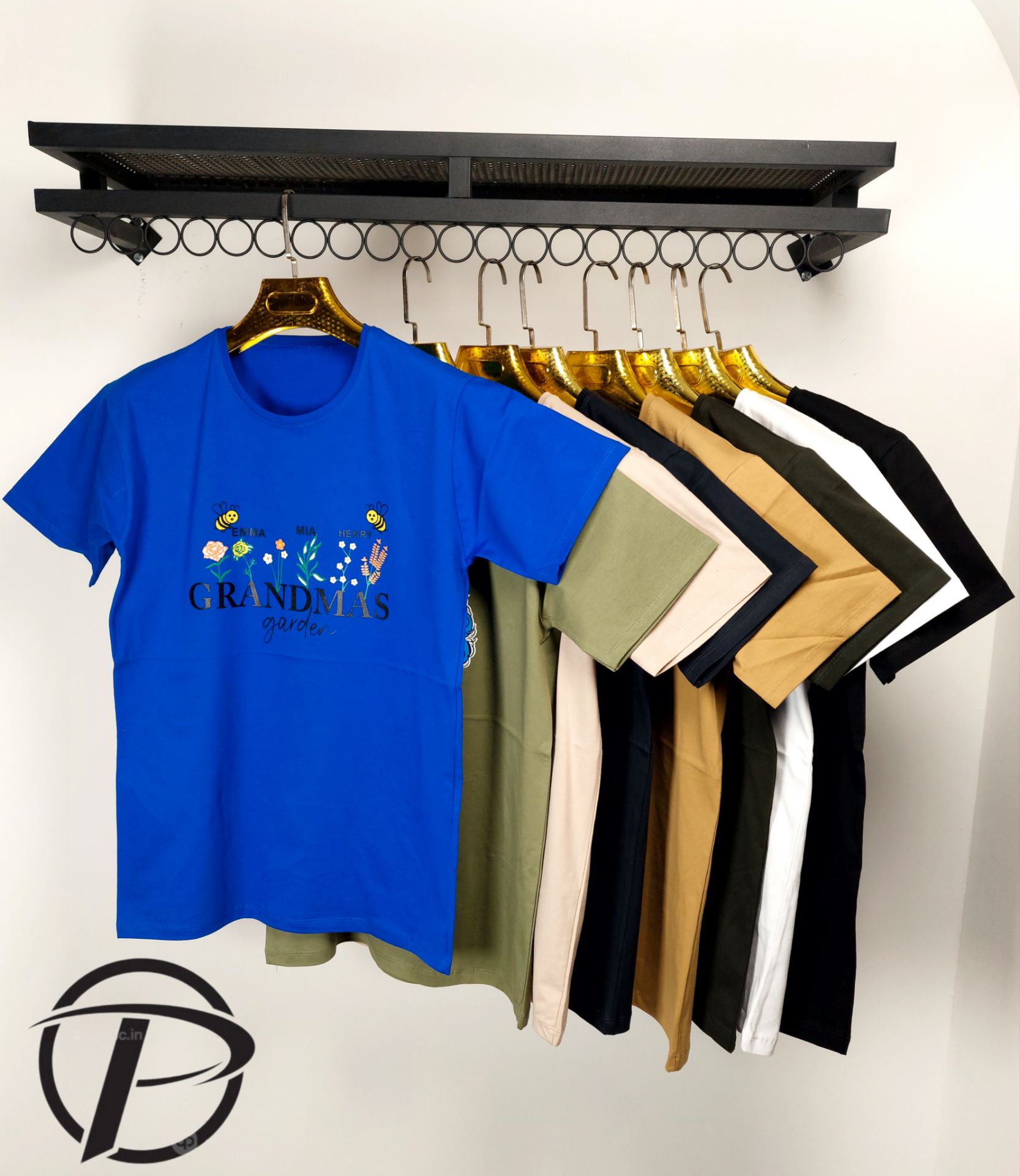 تیشرت نخ پنبه قواره بزرگ زنانه