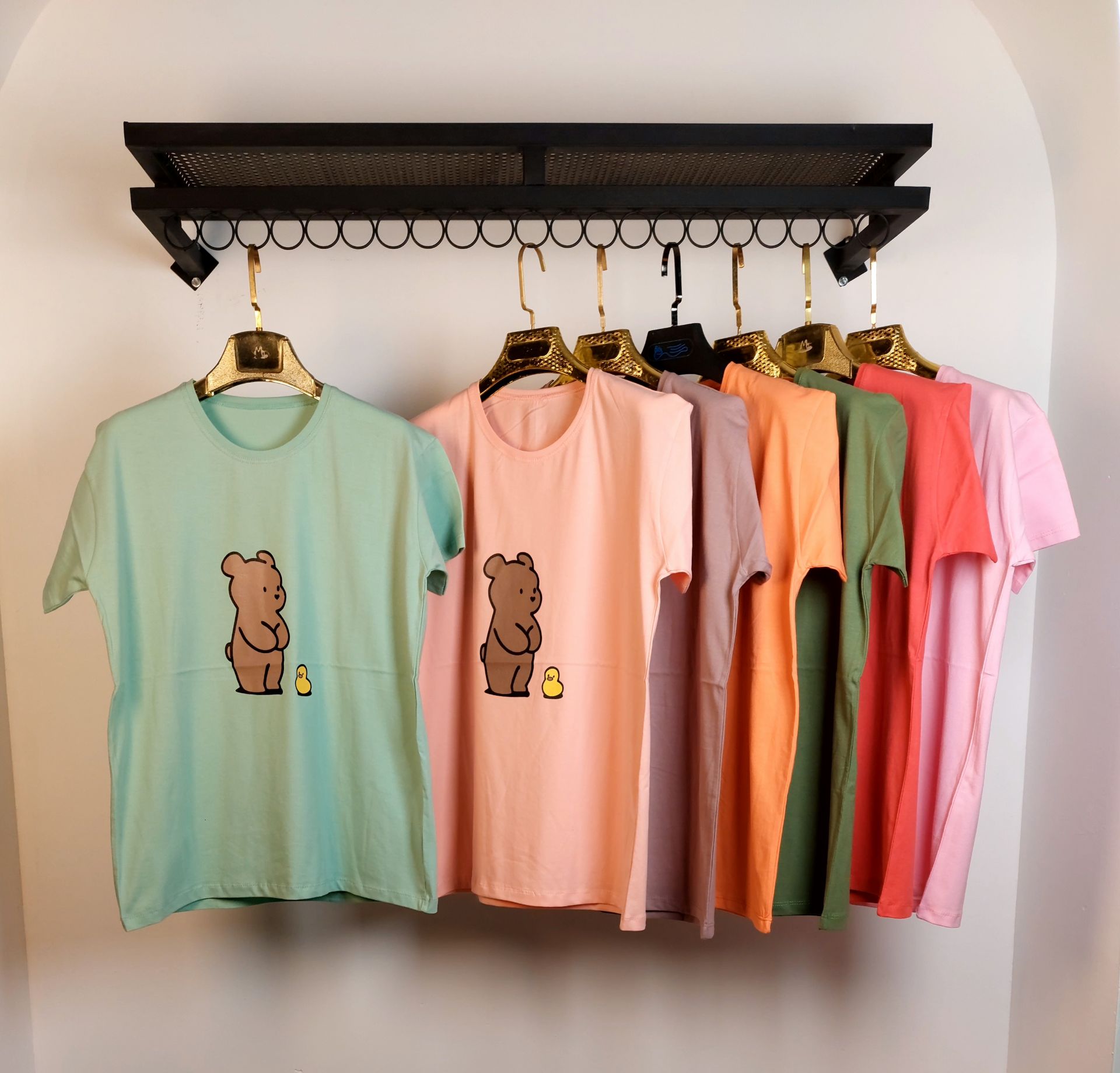 تیشرت نخ پنبه دخترانه