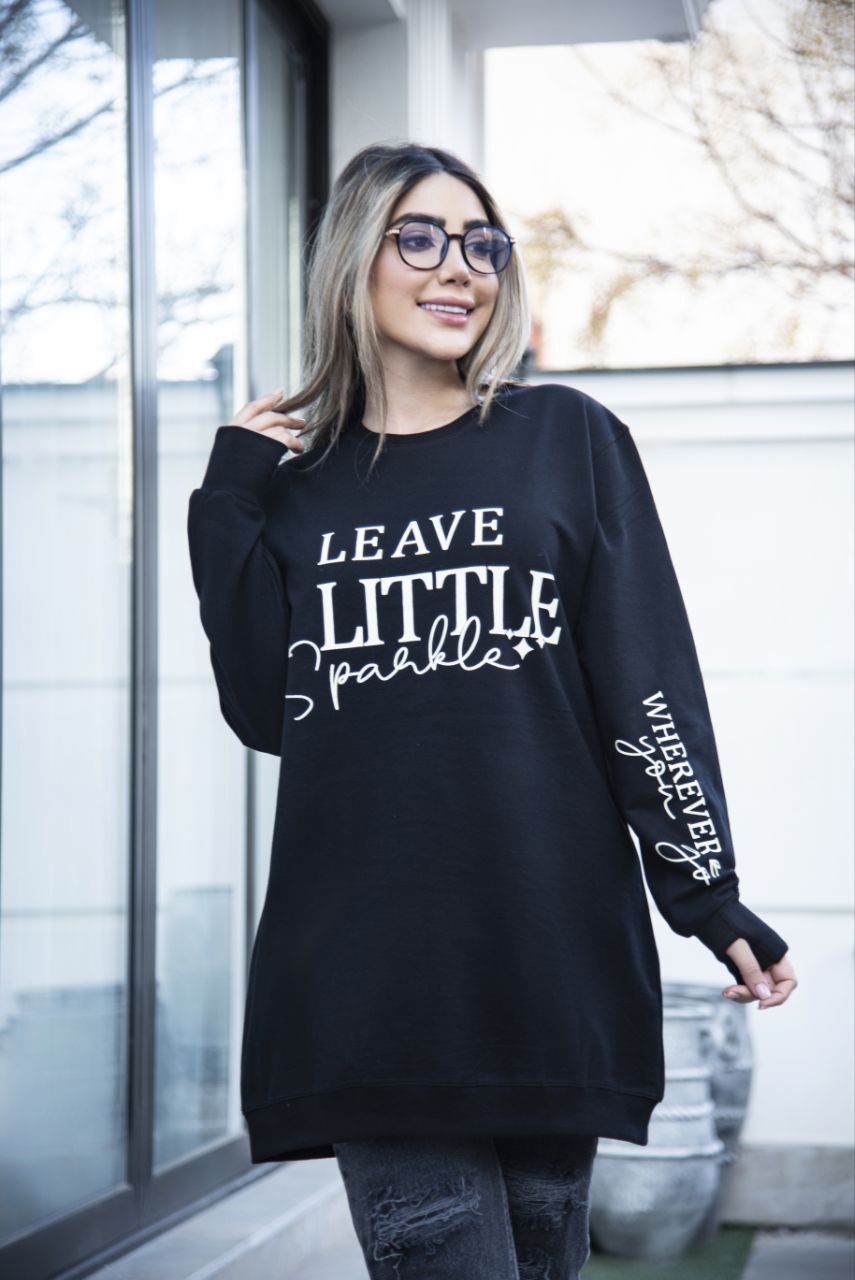 بلوز لانگ قواره بزرگ نخ پنبه زنانه