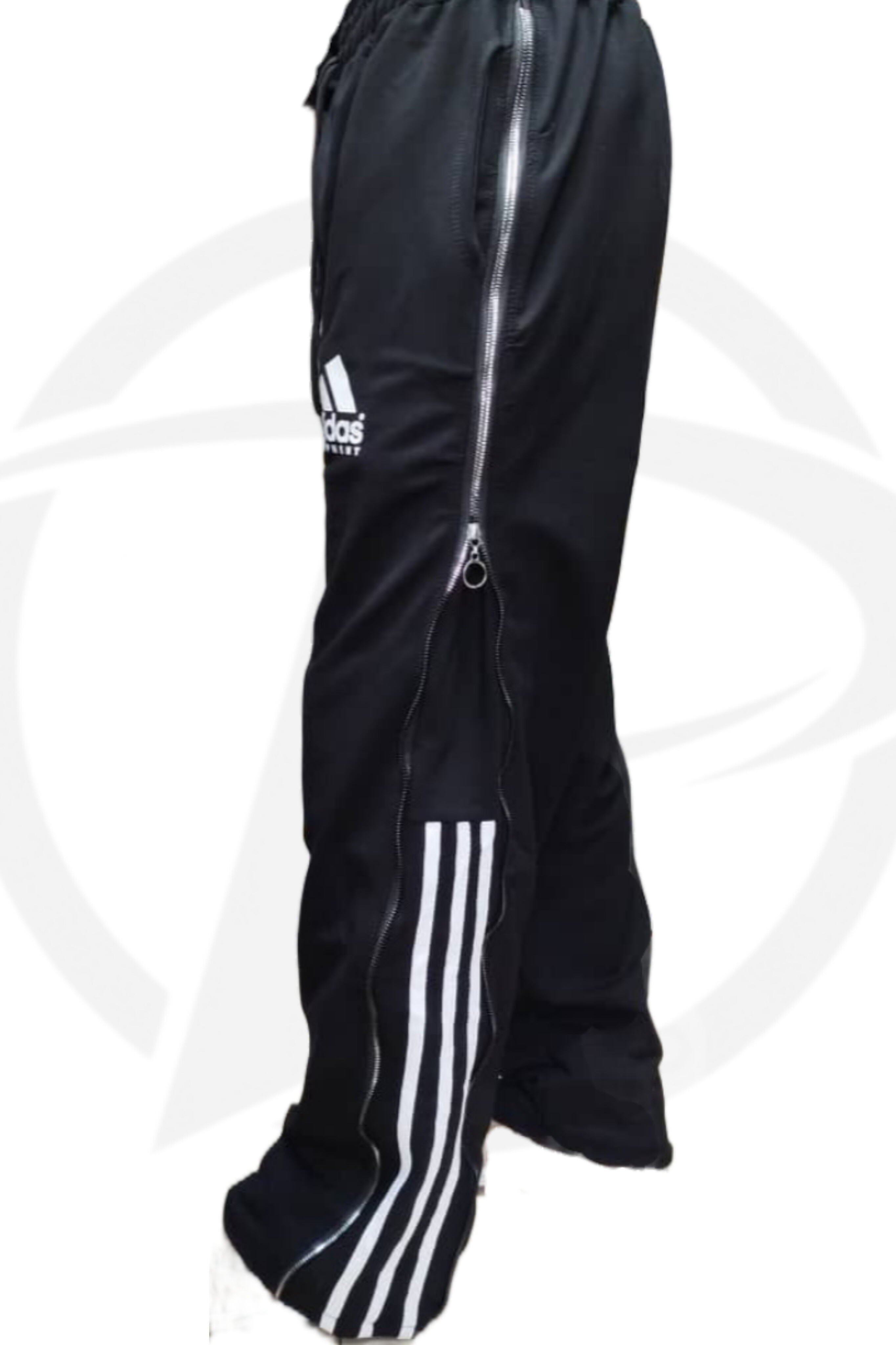 شلوار جاگر اسپرت بغل زیپ مدل ادیداس